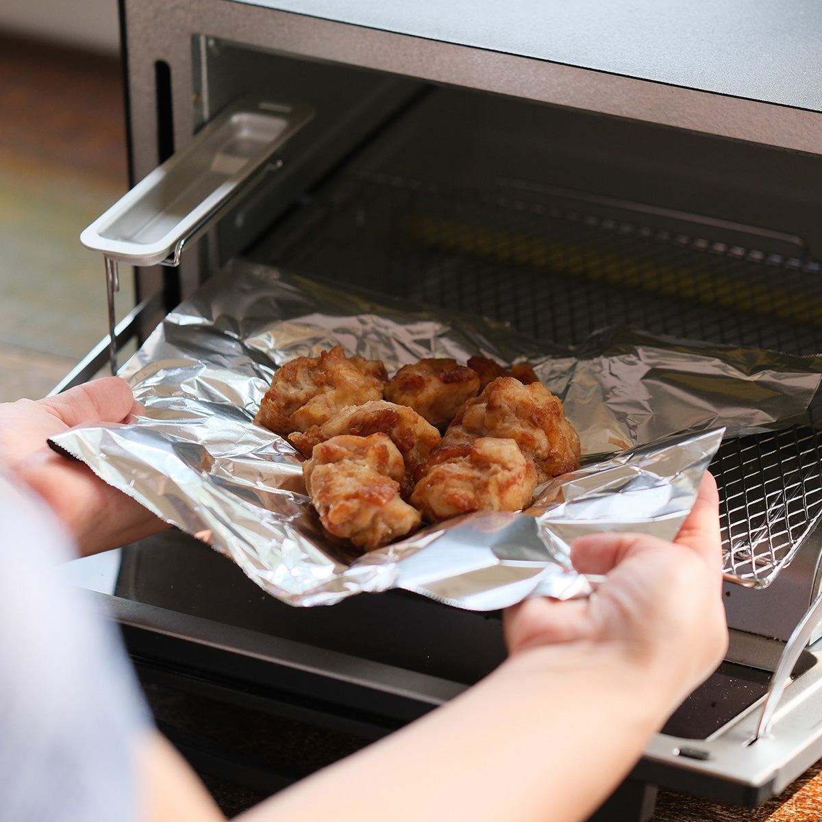 朝引き鶏モモ肉の唐揚げ 500g(約25切れ)